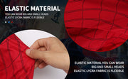 Spider Superhero Dynamic Mask - Remote LED Light & Moving Mech Eyes for Immersive Hero Experience, Nice Choice for Superhero Fans